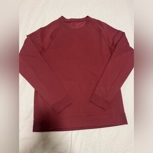 Lululemon Maroon Crewneck Sweatshirt Mens Size L